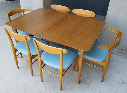 Sold Gorgeous 1950 S Dining Room Set, 50s Dining Room Set